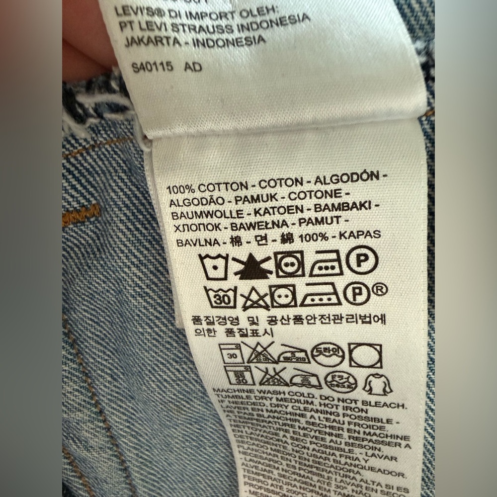 Levi's Patchwork Mixed Wash Denim Jacket - image 11